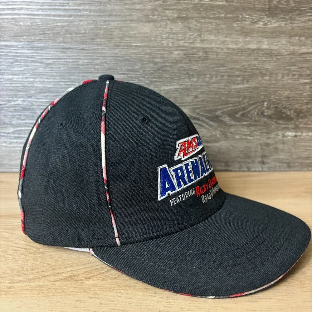 Amsoil Arenacross Hat Cap Fitted One Size Black Ricky Carmichaels Supercross